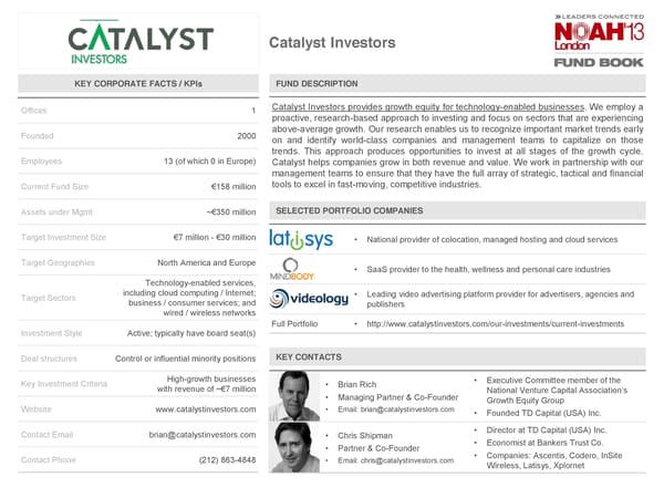 NOAH 2014 Fund Book: Venture Capital - Page 20