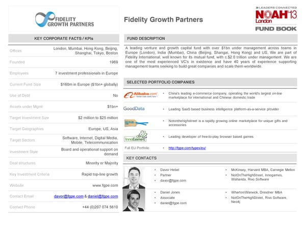 NOAH 2014 Fund Book: Venture Capital - Page 30