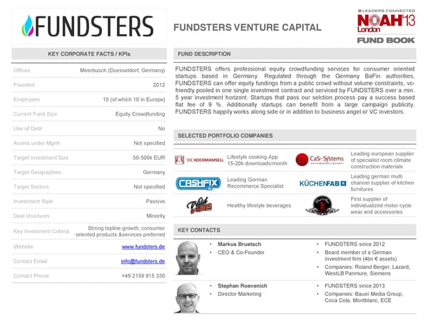 NOAH 2014 Fund Book: Venture Capital - Page 33