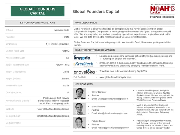 NOAH 2014 Fund Book: Venture Capital - Page 36