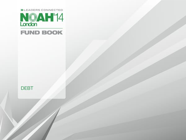 NOAH 2014 Fund Book: Buyout + Debt - Page 12