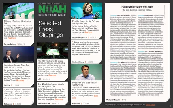 NOAH Conference Overview 2016 - Page 26