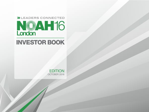 NOAH 2016 London Investor Book - Page 2