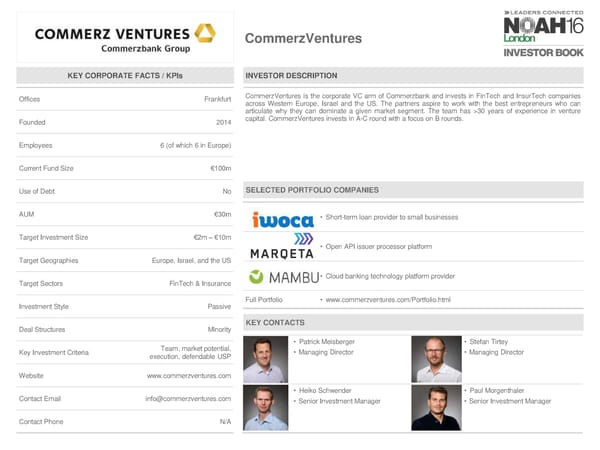 NOAH 2016 London Investor Book - Page 24