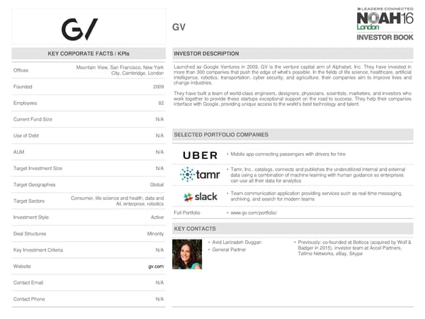 NOAH 2016 London Investor Book - Page 37