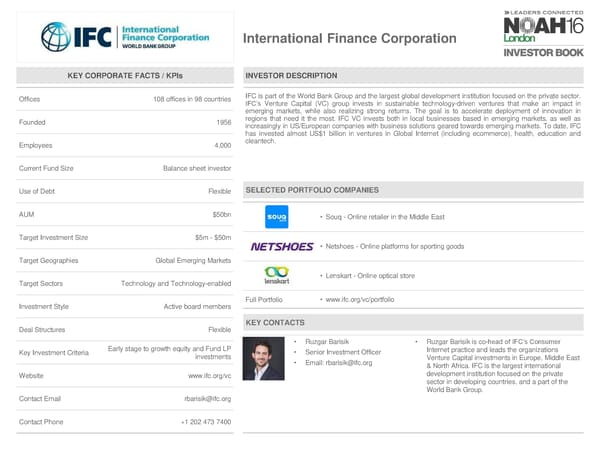 NOAH 2016 London Investor Book - Page 43