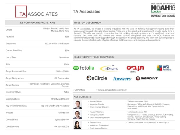 NOAH 2016 London Investor Book - Page 89