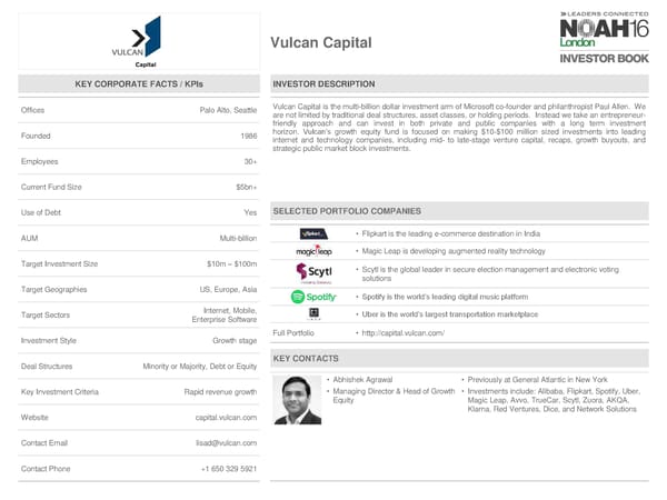 NOAH 2016 London Investor Book - Page 91