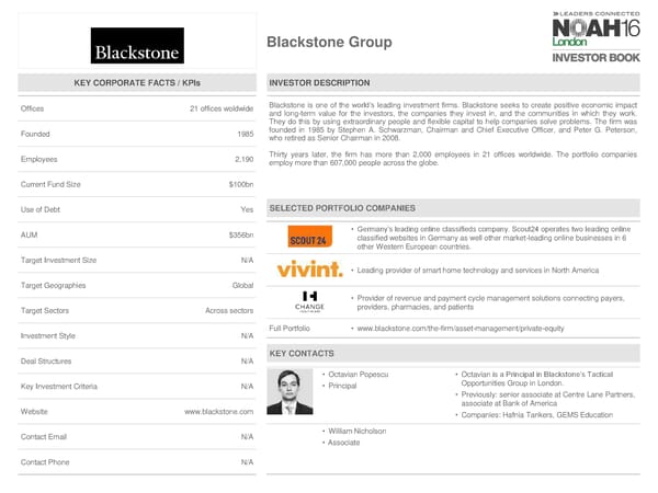 NOAH 2016 London Investor Book - Page 100