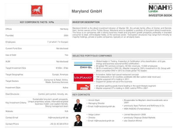 NOAH 2016 London Investor Book - Page 103