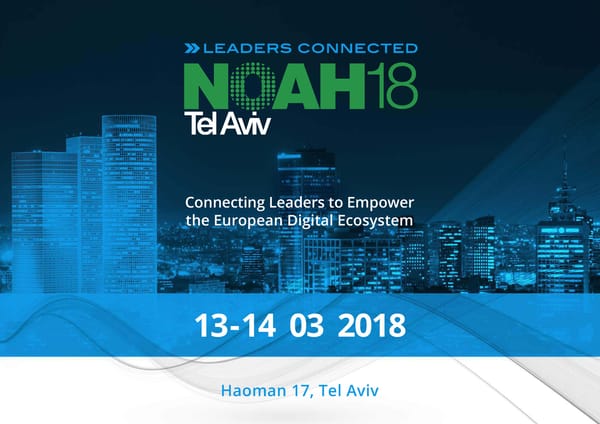 NOAH18 Tel Aviv Overview - Page 1
