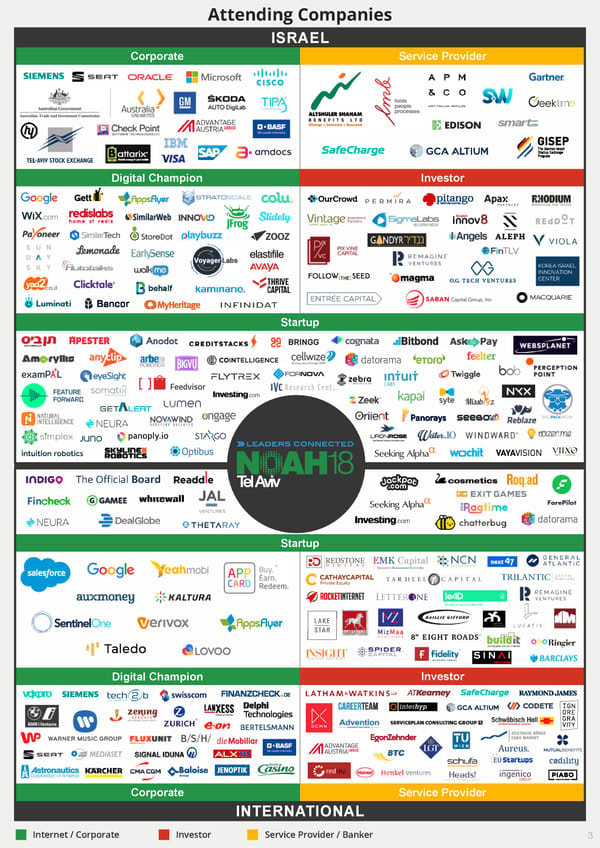 NOAH18 Tel Aviv Conference Guide - Page 3