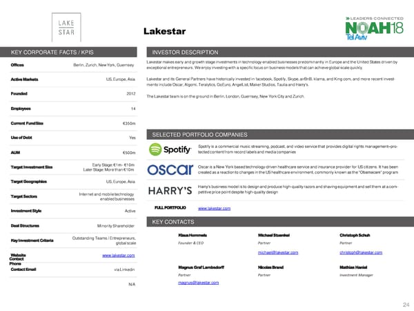NOAH 18 Tel Aviv Investor Book - Page 24