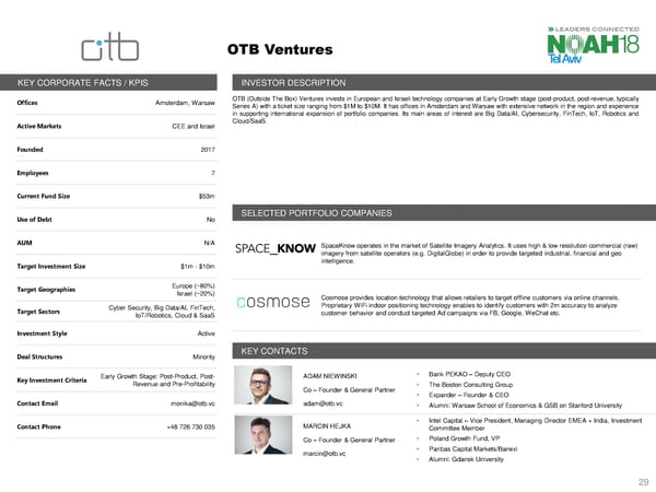 NOAH 18 Tel Aviv Investor Book - Page 29