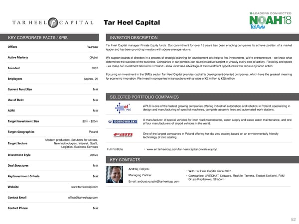 NOAH 18 Tel Aviv Investor Book - Page 52