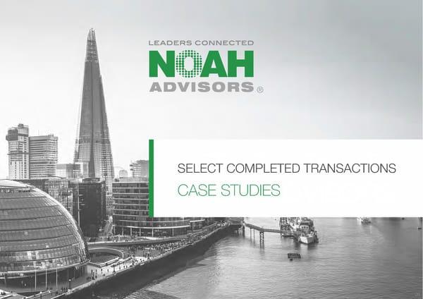 NOAH Advisors Overview - Page 26