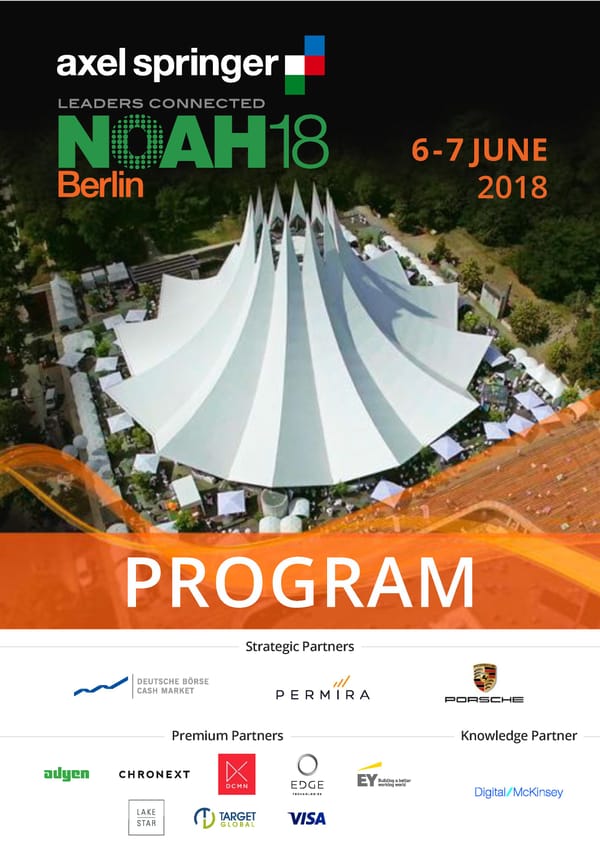 NOAH 2018 Berlin Program - Page 1