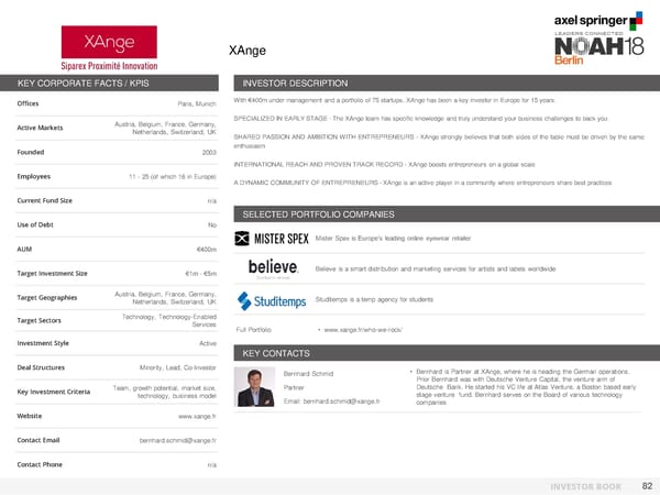 NOAH Berlin 2018 - Investor Book - Page 83