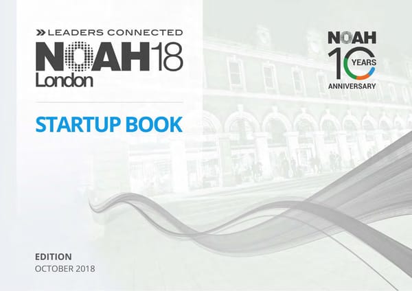 NOAH18 London Startup Book - Page 1