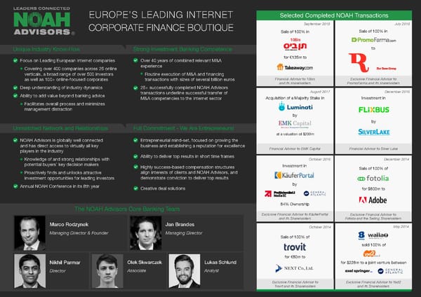 NOAH19 London Investor Book - Page 2