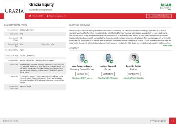 NOAH19 London Investor Book - Page 28