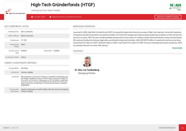 NOAH19 London Investor Book - Page 29