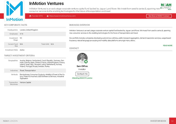 NOAH19 London Investor Book - Page 34