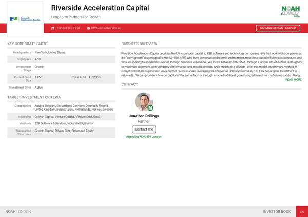NOAH19 London Investor Book - Page 49