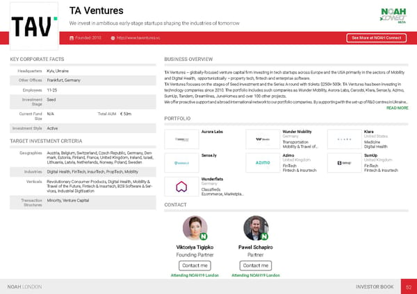 NOAH19 London Investor Book - Page 55