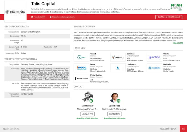 NOAH19 London Investor Book - Page 56