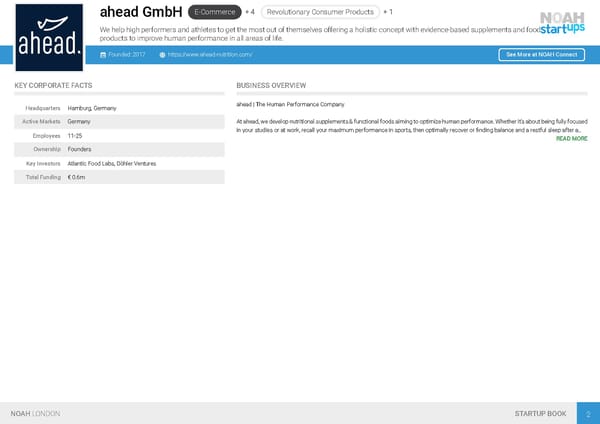 NOAH19 London Startup Book - Page 5