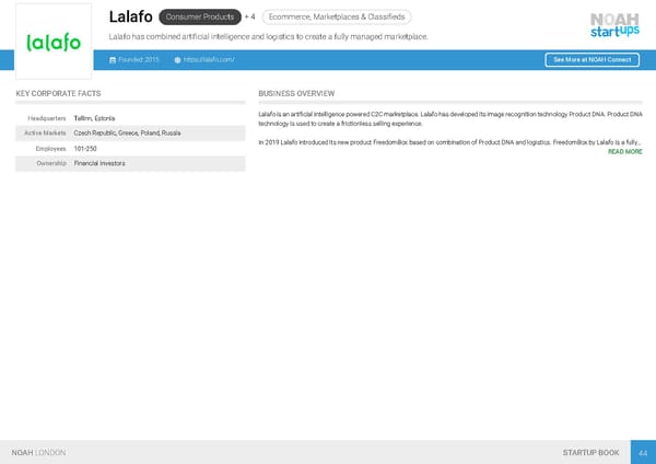 NOAH19 London Startup Book - Page 47