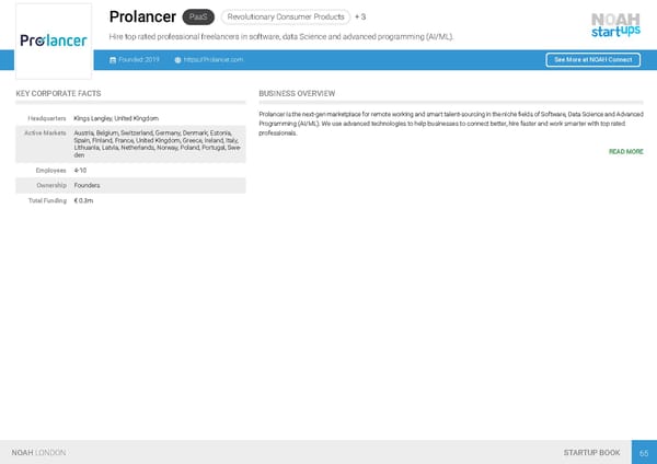 NOAH19 London Startup Book - Page 68