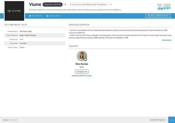 NOAH19 London Startup Book - Page 95