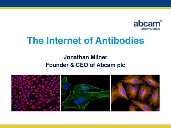 Jonathan Milner- Co-Founder & CEO, abcam - Page 4